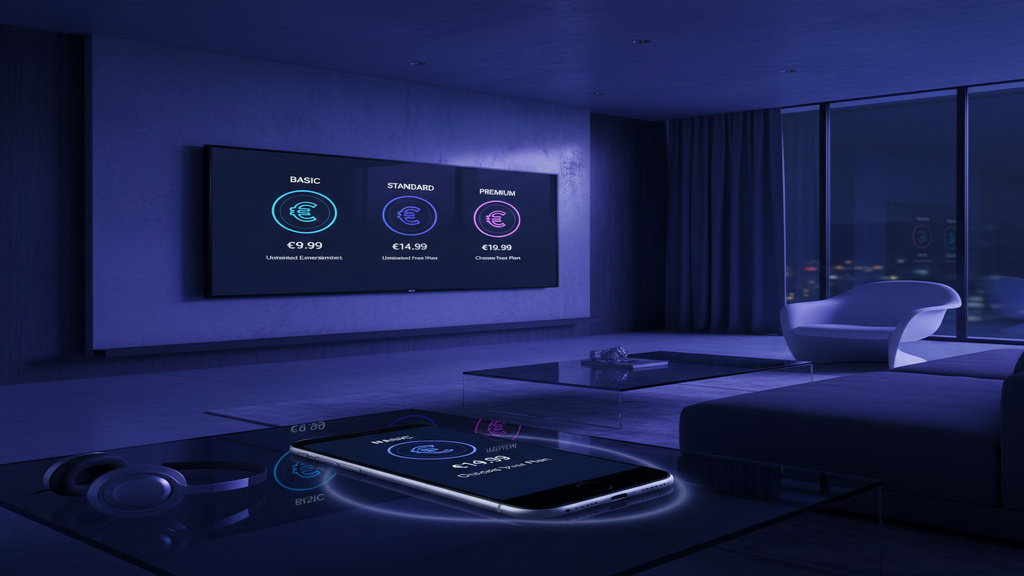 Graphique illustrant les différents facteurs influençant un IPTV prix